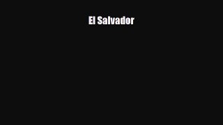 Read ‪El Salvador Ebook Free