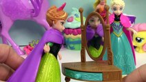 Disney Frozen Toys Queen Elsa Princess Anna Of Arendelle Magiclip Mini Barbie Dolls
