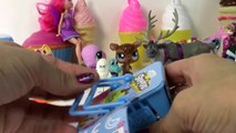 Shopkins Blind Bags Mystery Surprise Kawaii Food Shopping Basket Frozen SvenToy Opening Review