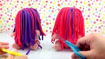 Twin Babies Baby Dolls Lil Cutesies Play Doh Hair First Haircut for Doll School Part 2