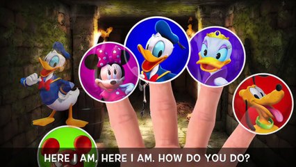 Spiderman Mickey Mouse Clubhouse Adventure Finger Family Song!
