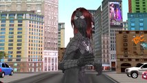 Spiderman Vs Venom Cartoons For Children Finger Family Nursery Rhymes | Spiderman Vs Black Spiderman