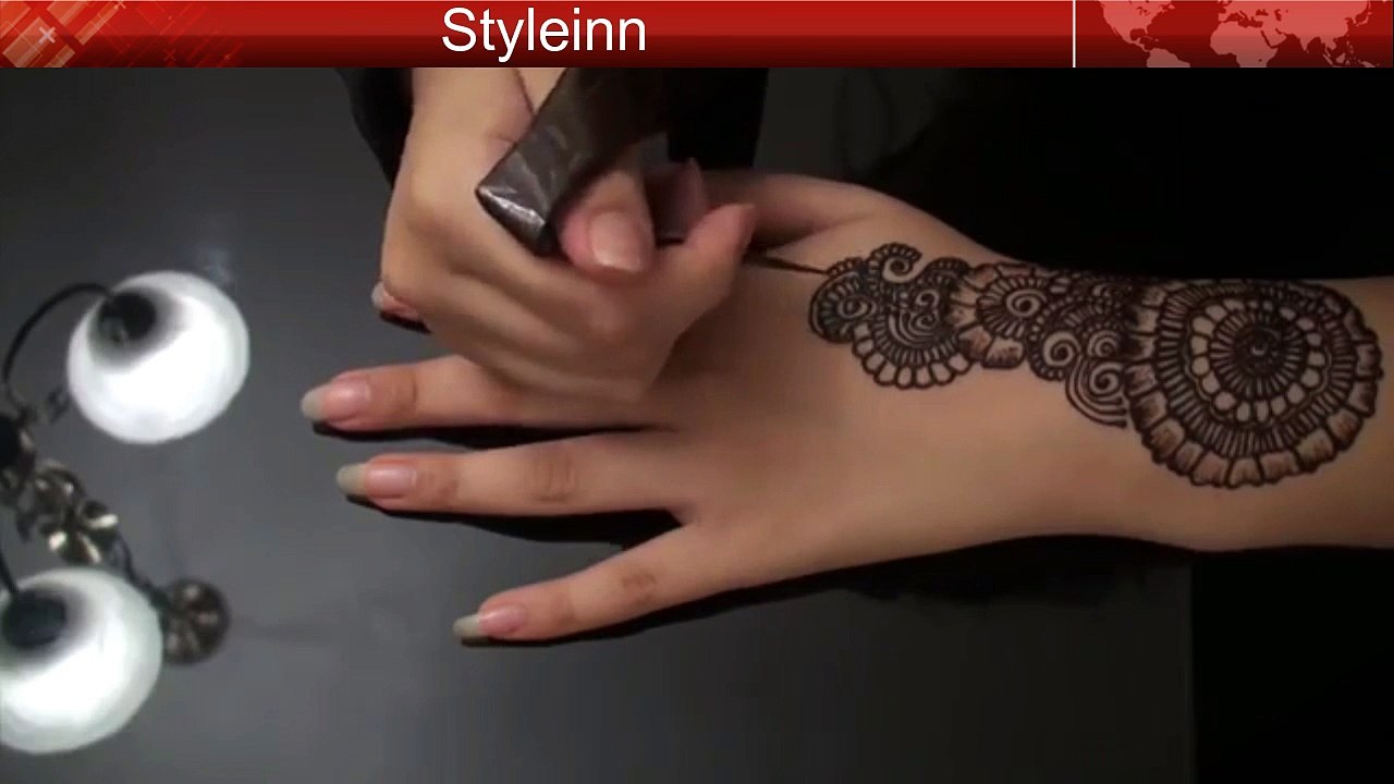 Latest Bridal Mehndi Design 2016 Tutorialmehndi hay sajnay wali hatho mian
