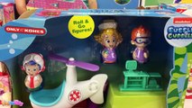 Nickelodeon Animated Cartoon Bubble Guppies Roll and Go Check up Set Paw Patrol and Peppa Pig