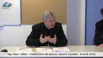 Amoris Laetitia : Mgr Aillet se dit conforté dans son souci d'être un pasteur proche des réalités concrètes des gens [EXTRAIT]