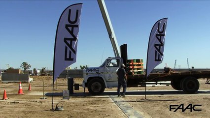Crash test - FAAC Bollard J355HA-M30-P1