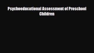 Download ‪Psychoeducational Assessment of Preschool Children‬ PDF Online