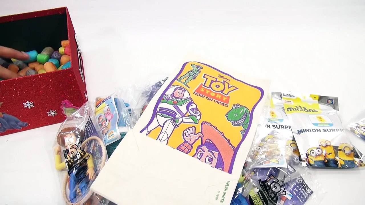 Surprise Box Christmas In July With Fast Food Toy Reviews! | Kids Meal Toys | LuckyPennyShop.com