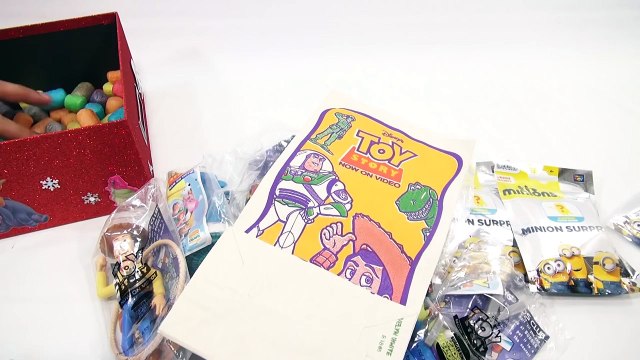 Surprise Box Christmas In July With Fast Food Toy Reviews! | Kids Meal Toys | LuckyPennyShop.com