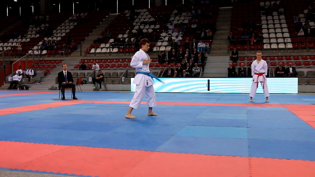 CFKarate 2016 - Finale Kata Homme Cadet / G. Miniconi vs. M.Mrozek
