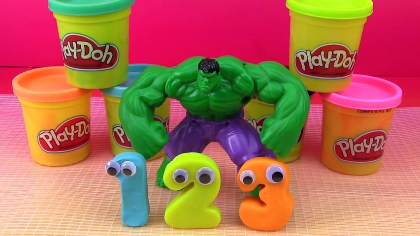 hulk smash play doh