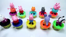 Learn colors Play Doh Peppa Pig english!! Juguetes de Peppa en Español Videos De Peppa Pig Completos