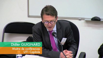 IDETCOM_Rire, droit et société_16_« Rire et collectivités territoriales » : Didier GUIGNARD, Maitre de conférences, Université Toulouse I Capitole