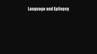 Read Language and Epilepsy Ebook Free