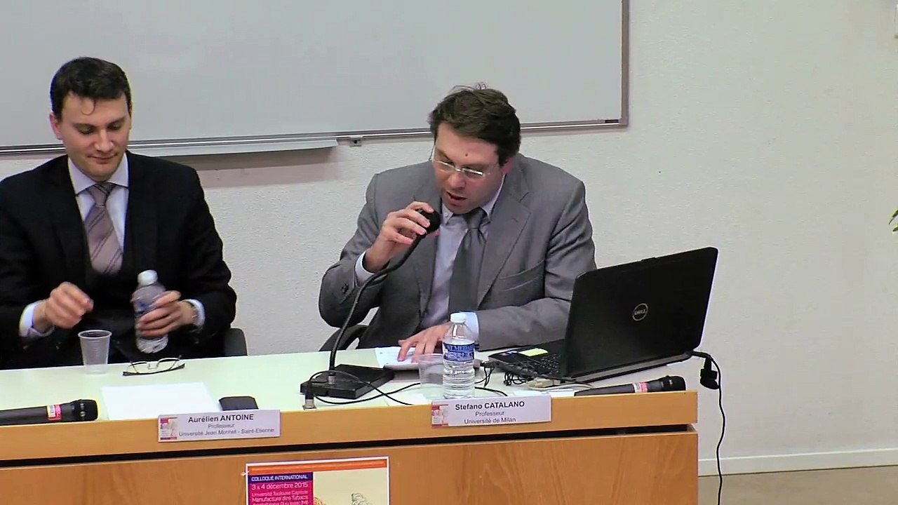 IDETCOM_Rire, droit et société_26_« Humour et Droit en Italie » : Stefano CATALANO, Pofesseur, Université de Milan