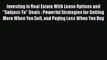 [Read book] Investing in Real Estate With Lease Options and Subject-To Deals : Powerful Strategies