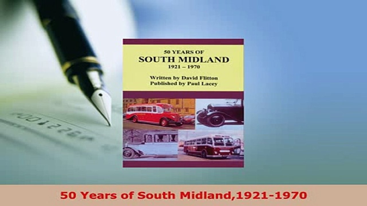 PDF  50 Years of South Midland19211970 Read Full Ebook