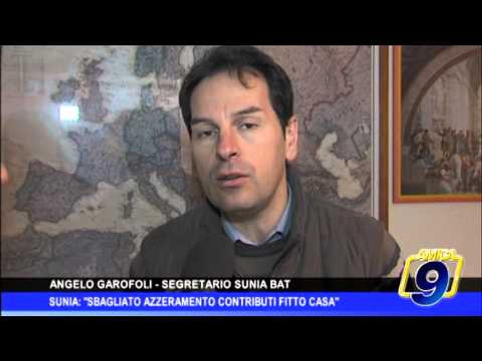 Contributi fitto casa, Sunia: "Sbagliato azzerarli"