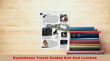 PDF  Eyewitness Travel Guides Bali And Lombok Download Full Ebook