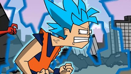 Saitama Vs Goku Vs Superman Kartun