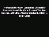 Download 79 Wearable Robotics Companies & University Programs Around the World: A Look at This