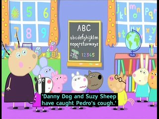 Peppa Pig (Series 3) - Pedro's Cough (with subtitles)