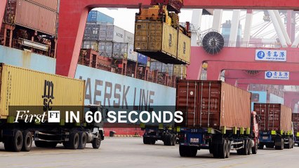 FirstFT - China exports improve, Zuckerberg warns against walls