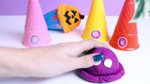 Halloween Peppa Pig Ice Cream Parlor Building Toys Play Doh Ice Cream DIY La Heladería de