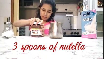 How to make an hot chocolate at home.