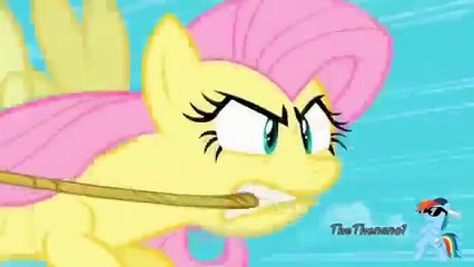 My Little Pony Fluttershy Big, Dumb MEANIE [Sparta G.O.D Remix]