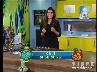 Crisps by Chef Shab Shiraz in Zaiqa E Subh  clip2