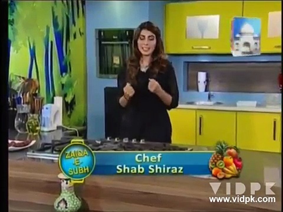 Crisps by Chef Shab Shiraz in Zaiqa E Subh  clip2