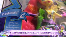 MY LITTLE PONY EQUESTRIA GIRLS Friendship Games FLUTTERSHY Wondercolts Doll Review SETC