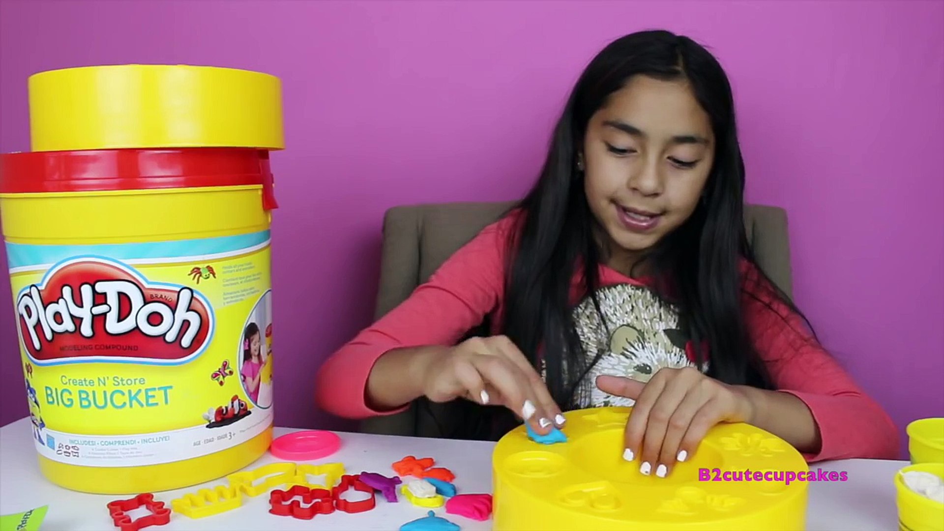 play doh create n store bucket