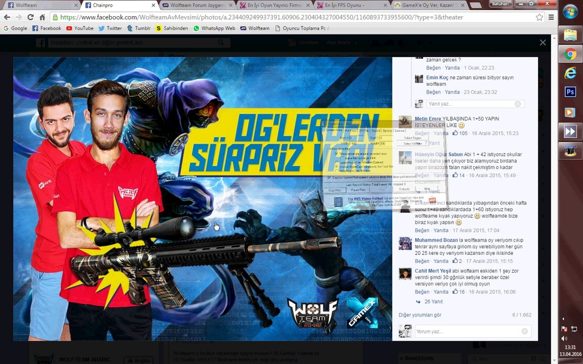 wolfteam anket
