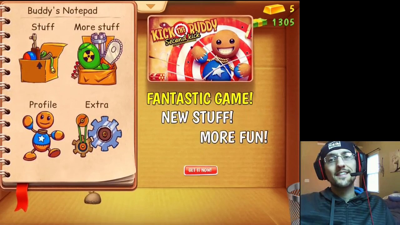 Duddy Kicks the Buddy! . and He Talks Junk?? (Face Cam All Items Tried Gameplay)