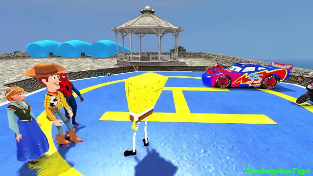 Disney Pixar Cars 2 SpiderMan McQueen Spider Man Frozen songs Toy Story Nursery lightning