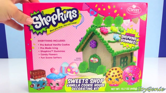 shopkins gingerbread house