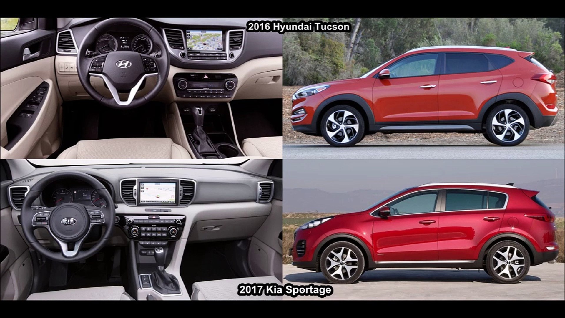2017 Kia Sportage Vs 2016 Hyundai Tucson DESIGN! - Dailymotion Video