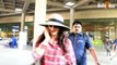 Preity Zinta Spotted At Mumbai Airport