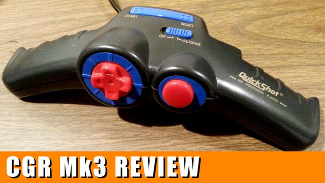 Classic Game Room - NES QUICKSHOT FLIGHTGRIP 2 controller review