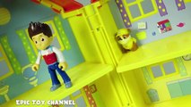 PAW PATROL Nickelodeon Ryder Meets Baby Rubble a Paw Patrol Toy Parody Video