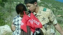 Descendants of the sun kiss scenes - song joong ki and song hye kyo (yoo shi jin & kang mo yeon)