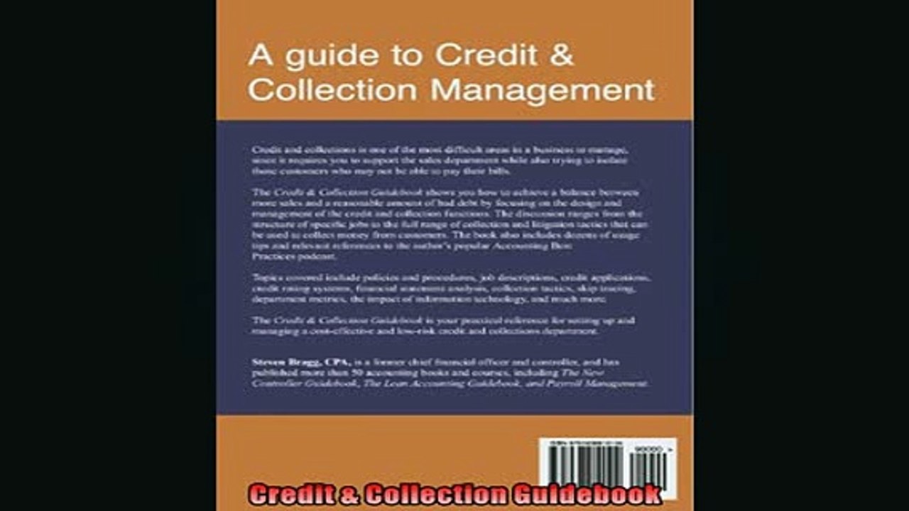 FREE PDF  Credit  Collection Guidebook  BOOK ONLINE