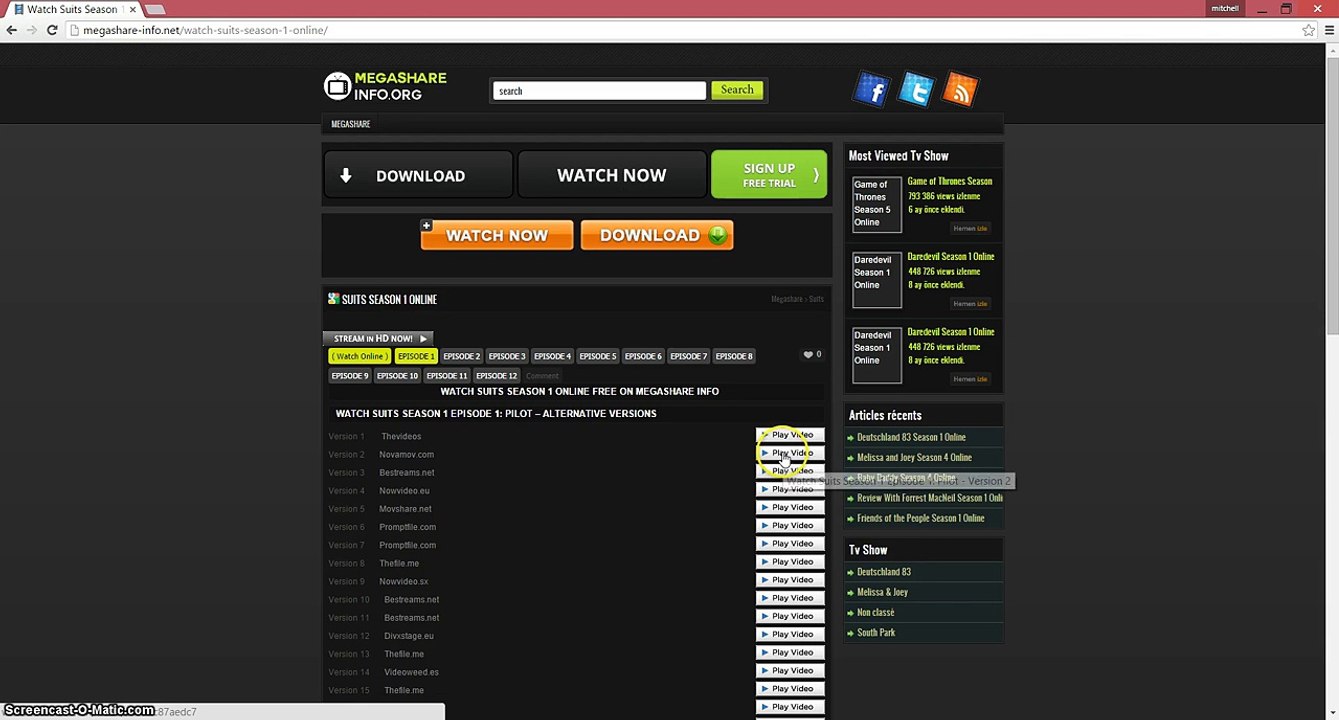 How to stream TV shows to your computer for FREE!!!