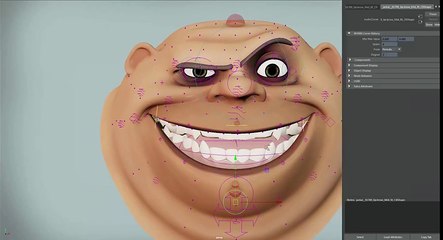 CGI Showreel HD   2D Style Facial Rigging  by Davoud Ashrafi