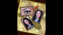 Fall Makeup Tutorial: Soft Gold-and Fun Pop Of Green Using Raving Beauty Cosmetics