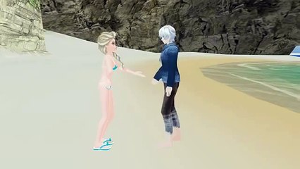 Elsa Besa a Jack Frost   Libre soy Frozen