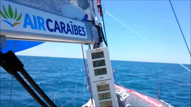 Des nouvelles de Nicolas Kéni Piperol et Benjamin Augereau à bord Marie Galante.
