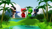 PJ Masks Toys Dream with Gekko and Owlette with Catboy Attack by Luna Girl with Night Ninja & Romeo